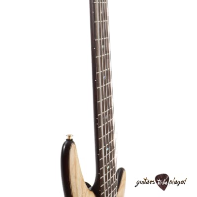 Ibanez SR1306E Premium 6-String Electric Bass - Natural Flat image 8