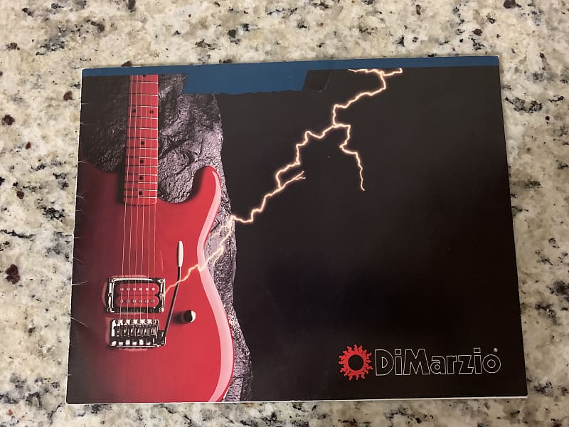 DiMarzio Catalog 1984 Pickups Parts Yngwie Brian Moore Reverb