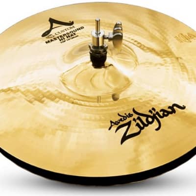 Zildjian " A Custom Mastersound Hi Hat Cymbals Pair