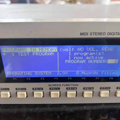 Akai S2800i MIDI Stereo Digital Sampler (1993) Clean w New ZuluSCSI upgrade and Sample Libraries