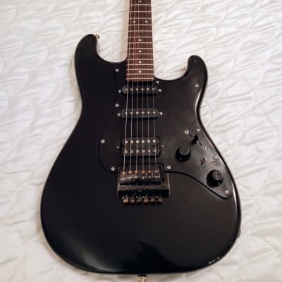 Fender Stratocaster Contemporary Serie E MIJ 1984-1987 - Nero for sale