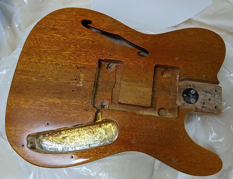 Authentic 1971 or 1972 Fender Telecaster Thinline Body - Rare | Reverb