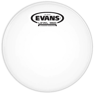 Evans TT10MXF MX Frost Marching Tenor Drum Head - 10"