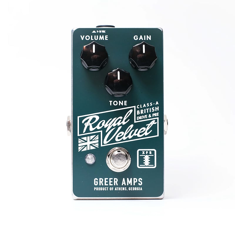 Greer Royal Velvet Class A Preamp Effects Pedal