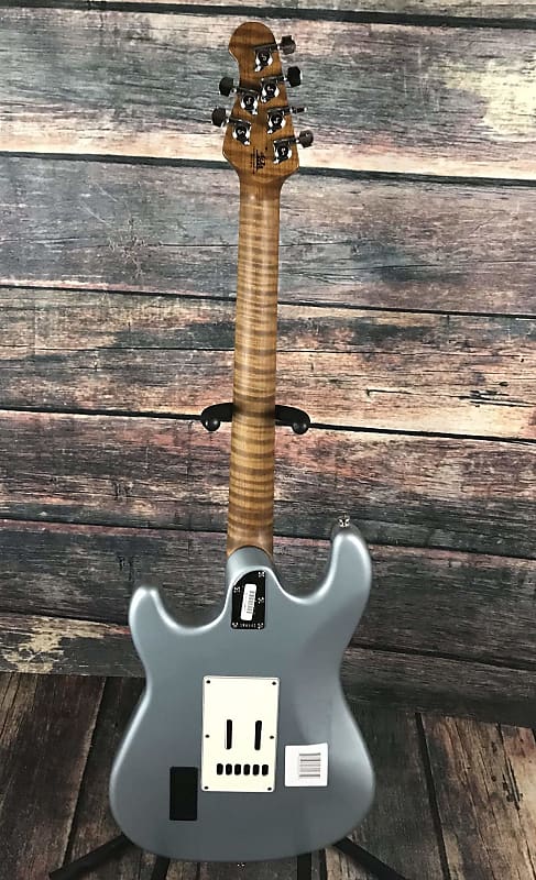 Ernie Ball Music Man Cutlass RS SSS- Firemist Silver | Reverb