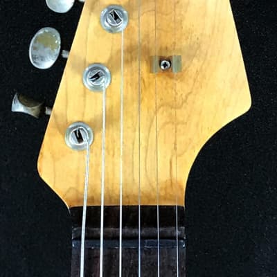 Custom/Hybrid Stratocaster, Heavy Relic, Blue Ice Metallic over 3-Tone Sunburst image 5