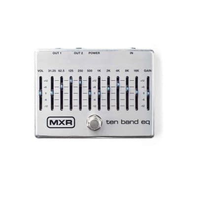 ギター MXR M108S 10 BAND EQ MXR M108S Ten Band EQ Pedal - Special Edition 