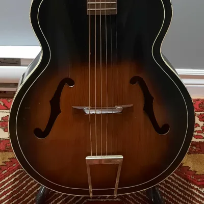Harmony Master USA Archtop 1957/58 Tiger Stripe Birch Guitar for sale