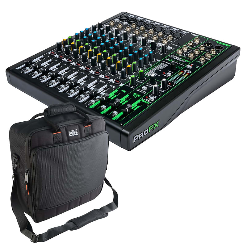 Mackie ProFX12v3 Effects Mixer with USB CARRY BAG KIT image 1