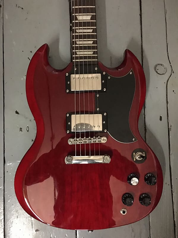Epiphone SG G-400 2008 Cherry | Reverb