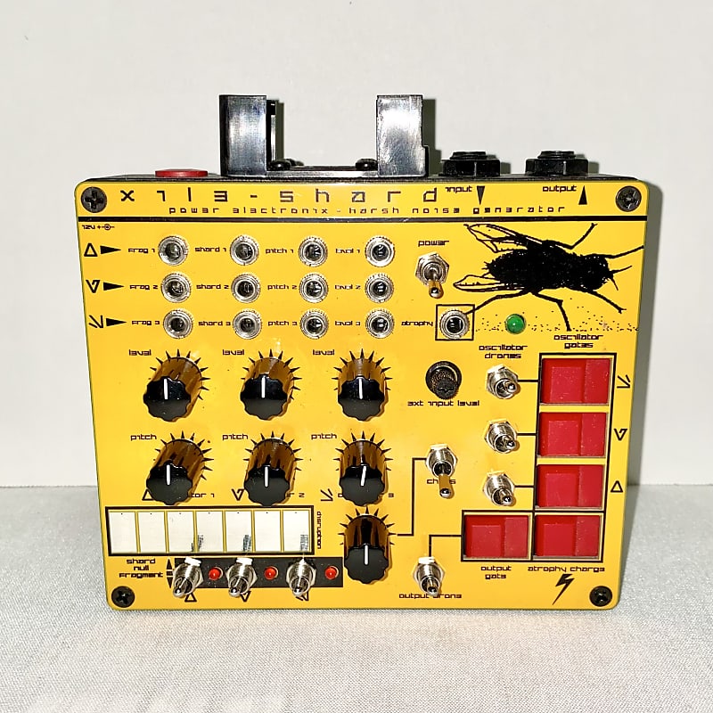 X1l3 Shard Power Electronics / HNW Desktop Synthesizer Yellow MINT