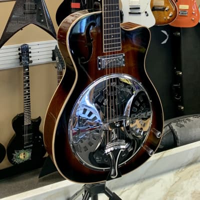 Danville Resonator W/Pick-up Vintage Antique Gloss Finish image 4