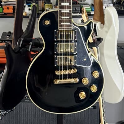 Epiphone Les Paul Custom Black Beauty 3-Pickup | Reverb