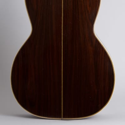 Regal  Concert Size Custom Built Flat Top Acoustic Guitar,  c. 1928, ser. #4041, black hard shell case. image 4