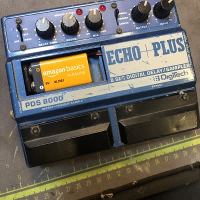 DigiTech Echo Plus 8 PDS 8000 1980s - Metallic Blue for sale