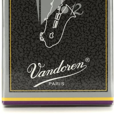 Vandoren SR6125 - V12 Alto Saxophone Reeds - 2.5 (10-pack) image 1