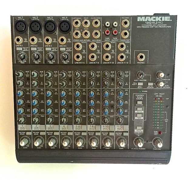 mackie 1202-vlz pro ミキサー - 配信機器・PA機器・レコーディング機器