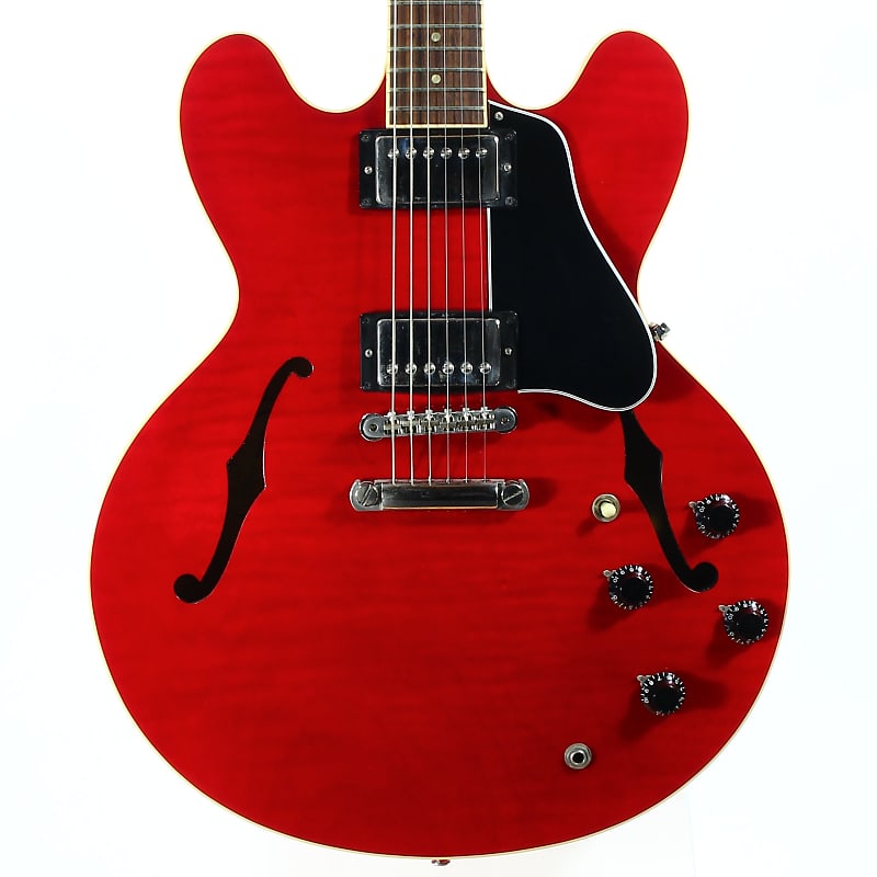 MINTY 1990 Gibson ES-335 Dot Reissue Cherry Red Lightly Figured - '61 Slim Neck, 1980's Spec image 1