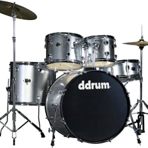 ddrum D2BS 5pc Drum Set with Cymbals and Hardware (10x8/12x9/16x14/22x18/5.5x14")