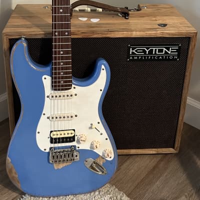 Big River/Fender HSS Stratocaster**Lake Placid Blue Nitro Relic**Suhr HSS Set (ML’s + SSV+)**Coil Tap image 2