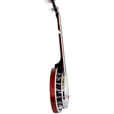 Gold Tone BG-Mini Short Scale 8" Mini Bluegrass 5-String Banjo Vintage Brown Left-Handed w/case image 2