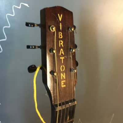 1930-1940’s Vibratone Stencil Parlor Guitar Project image 7