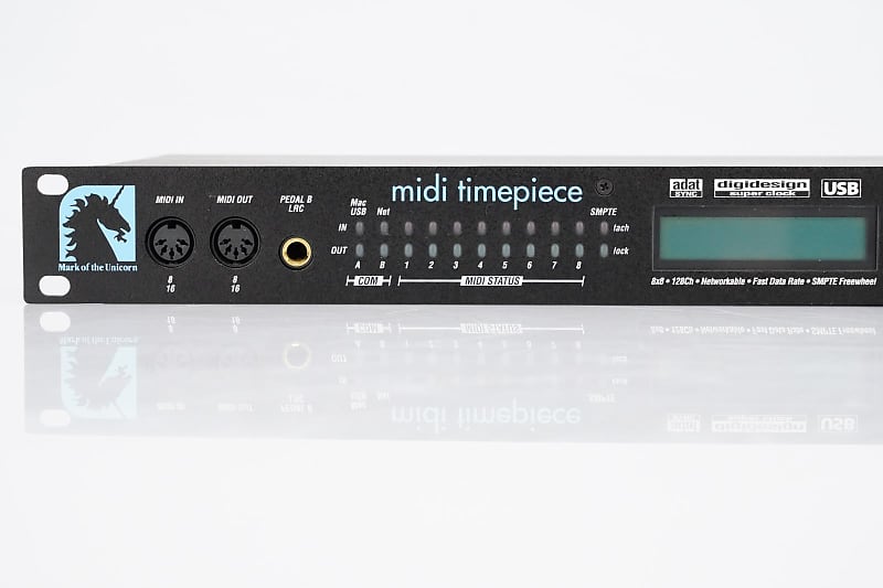 MOTU Midi Timepiece MTP AV USB MIDI Interface w/ Manual