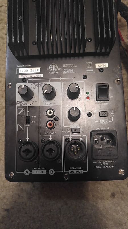 Wharfedale Pro Titan 12 Active Amp Assembly /Tested/ | Reverb Wharfedale Pro Titan 12 Active Amp Assembly /Tested/ | Reverb