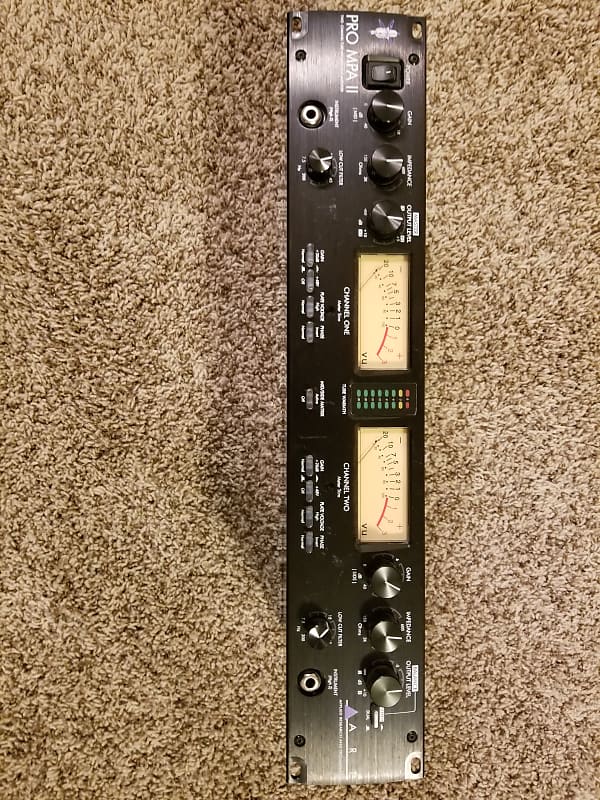 ART Pro MPA II 2Channel Tube Mic Preamp Reverb