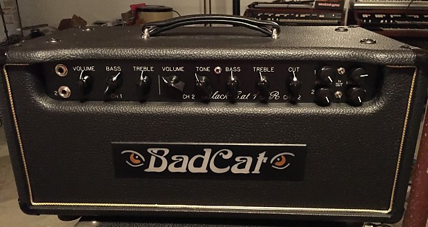 Bad Cat Black Cat 15R 15-Watt Guitar Amp Head with Reverb image 1