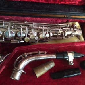 VINTAGE alto saxophone Weltklang, Good condition 1975 image 2