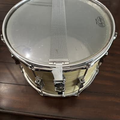 Ludwig Marching Snare 1966 - White Marine Pearl image 10