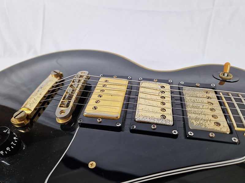Greco EG 600 Les Paul Custom 1978 - Black | Reverb