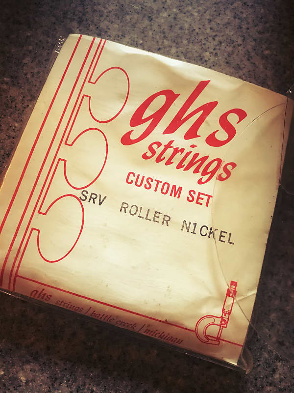 Original GHS Stevie Ray Vaughan String Set 1989