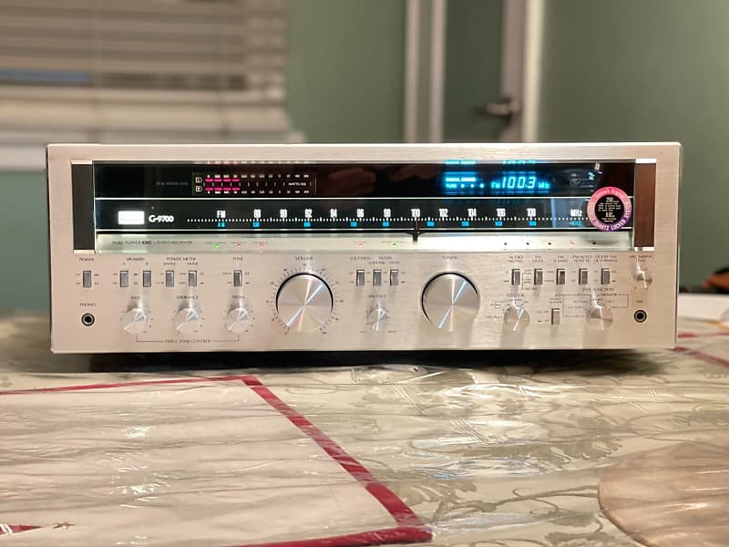 Vintage Sansui G9700 Pure Power DC Stereo Receiver Fully Reverb