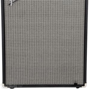 Fender Rumble 210 2x10" 700-watt Bass Cabinet - Silver Grille image 2