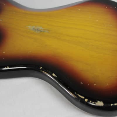 MJT Official Custom Order Vintage Aged Nitro Finish Guitar Bass Body Mark Jenny JBT Sunburst image 8