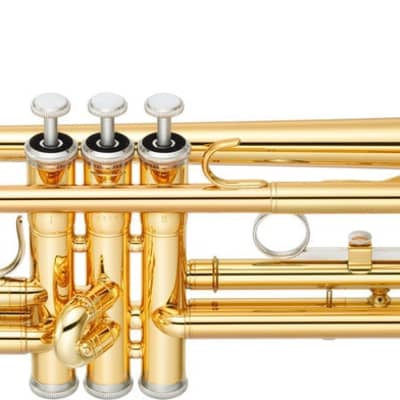Yamaha YTR-2330 Standard Bb Trumpet - Gold Epoxy Lacquer image 2