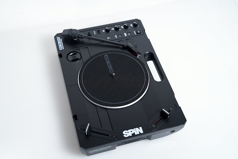 Reloop Spin Custom Black + JDD Scratch Fader Mod + Auxilary Mod