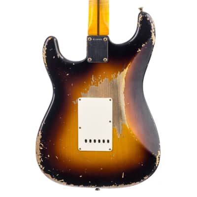 Fender Custom Shop Masterbuilt Todd Krause 1956 Stratocaster Heavy Relic - Wide 2 Tone Sunburst (583) image 2