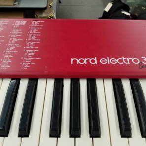 Nord Electro 3 73 Keyboard 2012 Red with Bag image 5