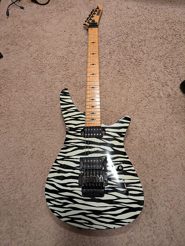 YAMAHA MG-MⅢ Zebra Tak Matsumoto Electric Guitar Yamaha MG-MIII B'z Tak Matsumoto Zebra