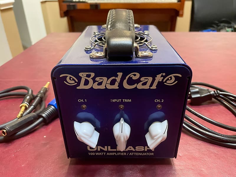 Bad Cat Unleash Attenuator 2010s - Rare Purple Color with Cables image 1