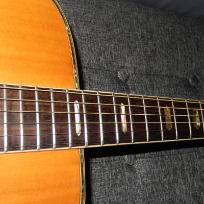 MADE IN JAPAN 1978 - MORRIS W50 - ABSOLUTELY TERRIFIC - MARTIN D41 STYLE - ACOUSTIC GUITAR image 5