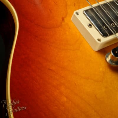 Gibson Custom Shop PSL '58 Les Paul Standard Reissue VOS Sunrise Teaburst image 18