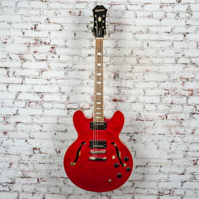 Epiphone - ES-335 Pro - Semi-Hollow Body HH Electric Guitar, Red - x3385 - USED image 2
