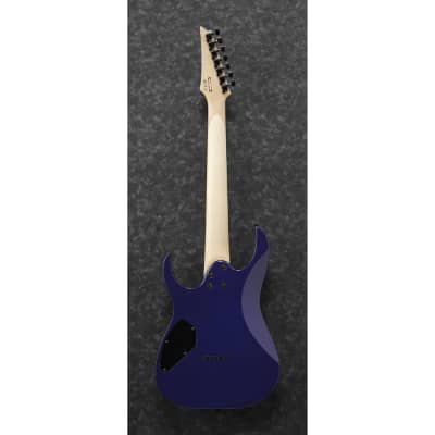 Ibanez GRG7221QATBB GIO RG Electric Guitar, Purpleheart Fretboard, Transparent Blue Burst image 3