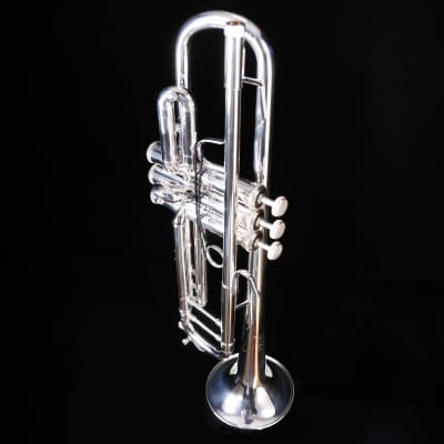 Bach 180S43 Stradivarius 180 Series Profess Bb Trumpet, #43 Bell, Silver Plated image 5