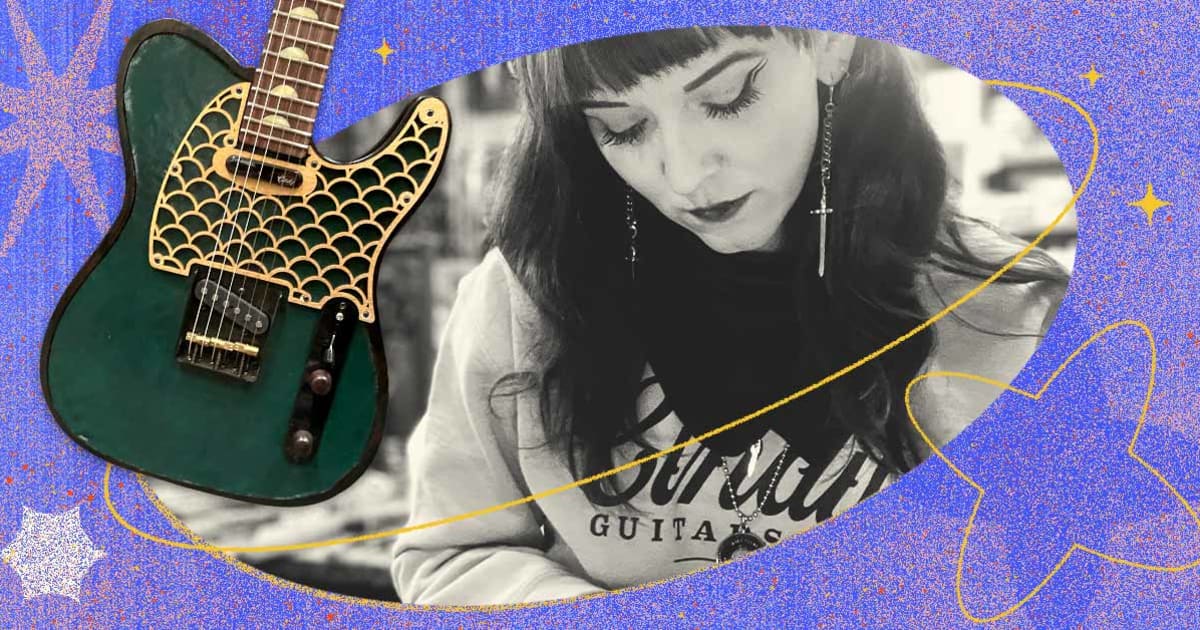 Custom Build: Carved PinUp T-Style — Cindy Guitars