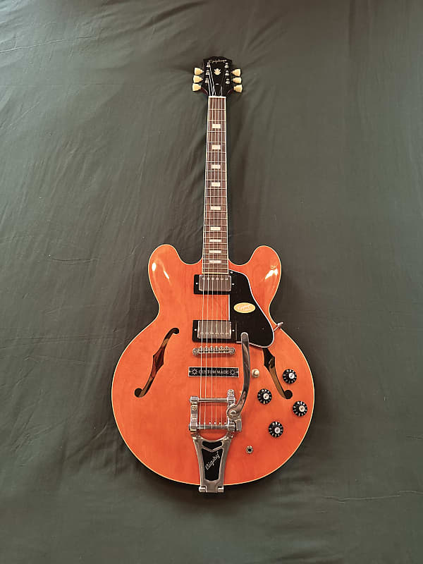Epiphone ES-335 Bigsby | Watermelon 2024 - Watermelon Red